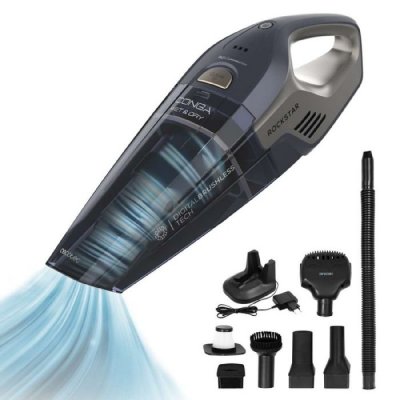 Cecotec Conga Rockstar 25.2V Animal Hand aspirateur de table Bleu fonc&eacute; Sac &agrave; poussi&egrave;re - Neuf