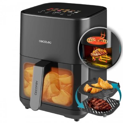 CECOTEC  - Friteuse &agrave; Air Cecofry&Grill Duoheat 4000