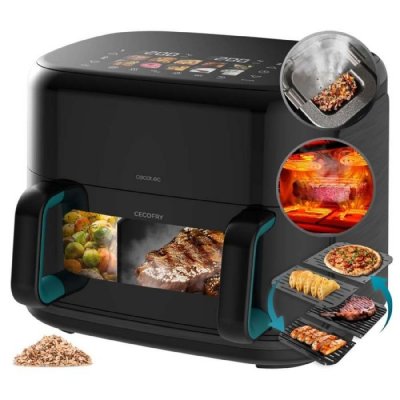 CECOTEC  Friteuse sans huile Cecofry&Grill Smokin'Prime 11000
