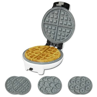 Cecotec Waffle Maker Fun Gofrestone 3in1 Blanc