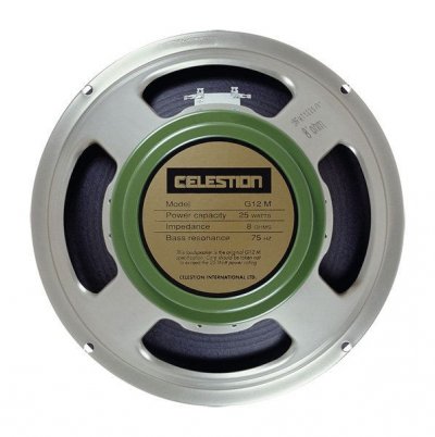 CELESTION  G12M Greenback Greenback haut-parleur guitare 12"" 25W 8 ohm