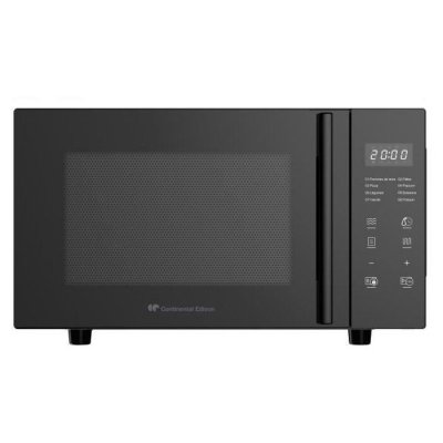 CONTINENTAL EDISON CEMO23FB Micro-onde 23 L Flatbed combin&eacute; grill noir