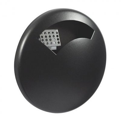 ROSSIGNOL Cendrier mural  pour usage ext&eacute;rieur - 0,5 L - Gris mangan&egrave;se