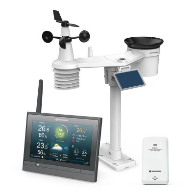 BRESSER Centrale m&eacute;t&eacute;o  MeteoChamp HD WiFi 7-en-1