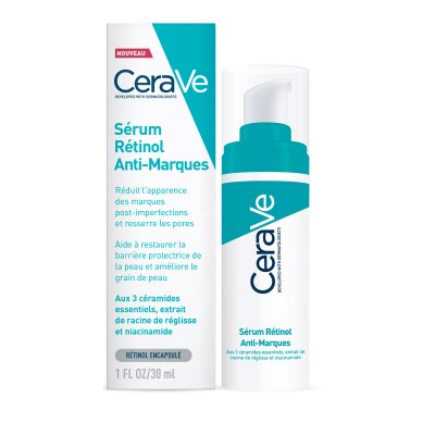 CeraVe S&eacute;rum R&eacute;tinol Anti-Imperfections - Peaux &agrave; Imperfections, 30ml