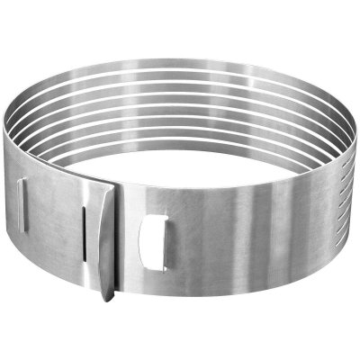 ZENKER Cercle &agrave; p&acirc;tisserie pour trancher les g&acirc;teaux en &eacute;tages  Smart Pastry ref 7701
