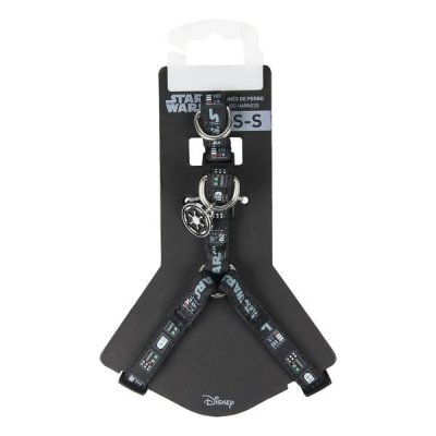 FOR FAN PETS Cerda Group Star Wars Darth Vader Dog Petral Harness Noir M-L