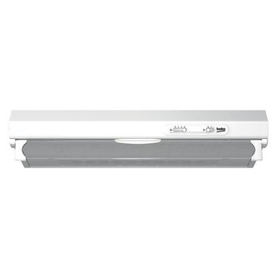 BEKO CFB6310W Hotte 20W 62dB 280 m&sup3;/h Acier Inoxydable Blanc