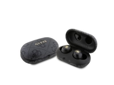 GUESS CG MOBILE &Eacute;couteurs  TWS - ENC 4G - avec &eacute;tui de Chargement - (Noir)