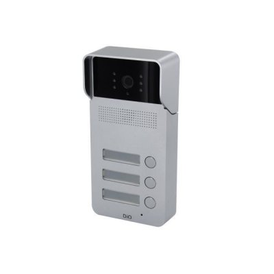 DIO CONNECTED HOME CHACON Unit&eacute; Ext&eacute;rieure 3 boutons pour visiophone  DIOVDP-MKT01