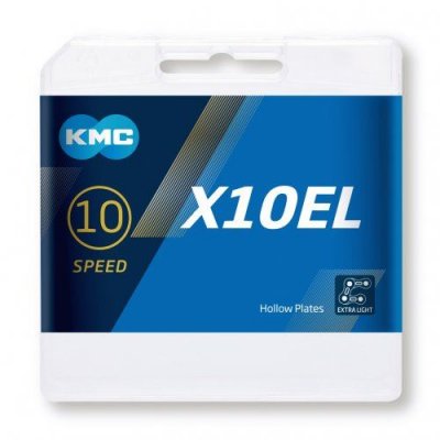 KMC Cha&icirc;ne  X10EL (l&eacute;g&egrave;re, 10 vitesses) - 10 Speed 114 Links Cha&icirc;nes