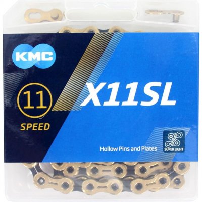 KMC Cha&icirc;ne  X11 Super Light (11 vitesses) - 118 Links 11 Speed