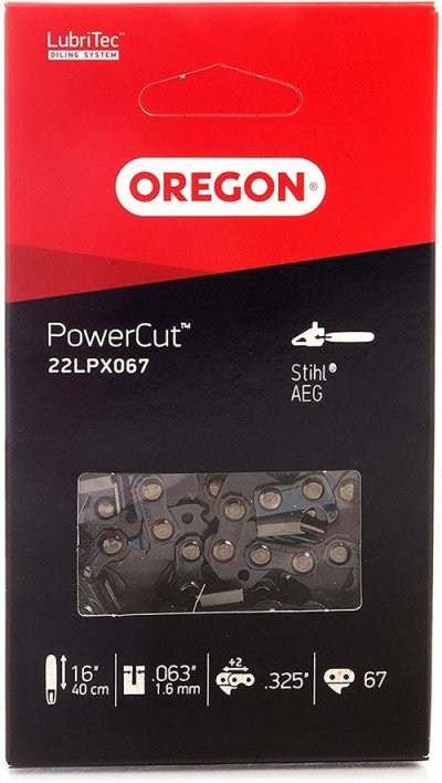 OREGON Cha&icirc;ne LPX  type 22, 67 maillons d'entra&icirc;nement - Cha&icirc;ne biseaut&eacute;e Super 20 .325 1