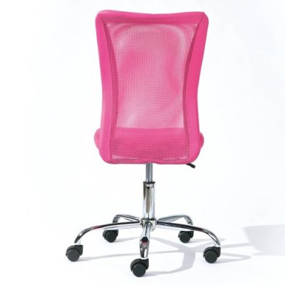 Chaise de bureau bonnie pink respirante et mobile