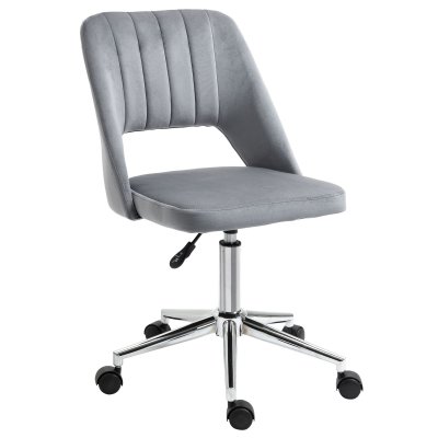 Chaise de bureau design conte 49x54x91cm Gris