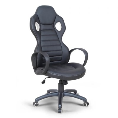 OFFICE24 Chaise de bureau fauteuil sport gamer ergonomique en similicuir GP