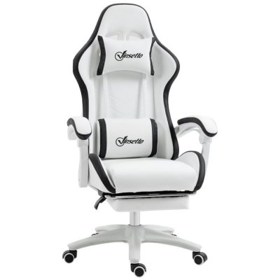VINSETTO Chaise De Bureau Gaming Inclinable R&eacute;glable - Coussins Inclus