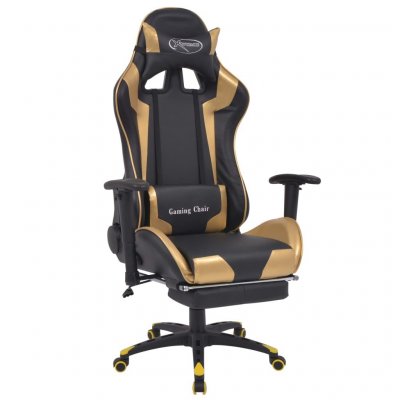 Chaise de bureau inclinable avec repose-pied Dor&eacute;