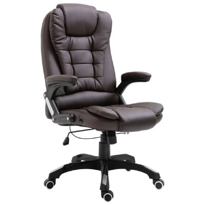 Chaise de bureau Marron Similicuir Vidaxl Marron