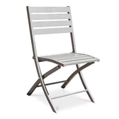 CITYGARDEN Chaise de jardin DCB GARDEN Marius en aluminium gris / argent