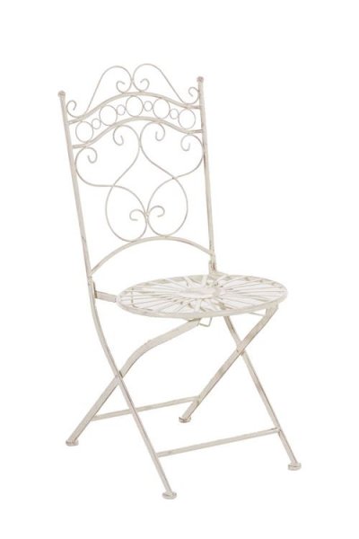  Chaise de Jardin Indra , Cr&egrave;me antique