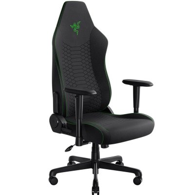Chaise de jeu Razer Iskur V2 X en tissu noir/vert
