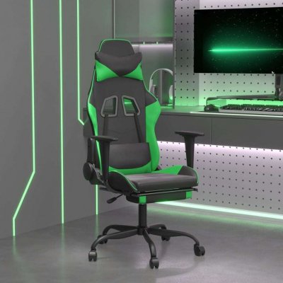 VIDAXL Chaise en plastique non empilable non pliable interieur H. 131 cm vert