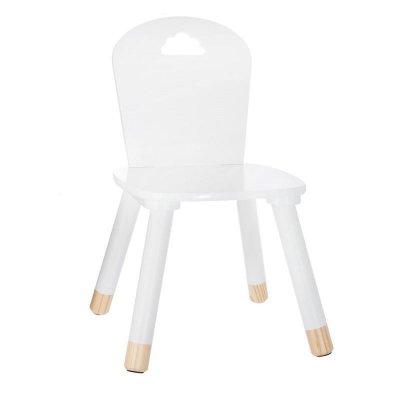 ATMOSPHERA Chaise enfant "douceur' 28cm blanc
