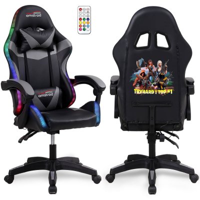 AMSTRAD Chaise Gaming  Ams-900-led-top1