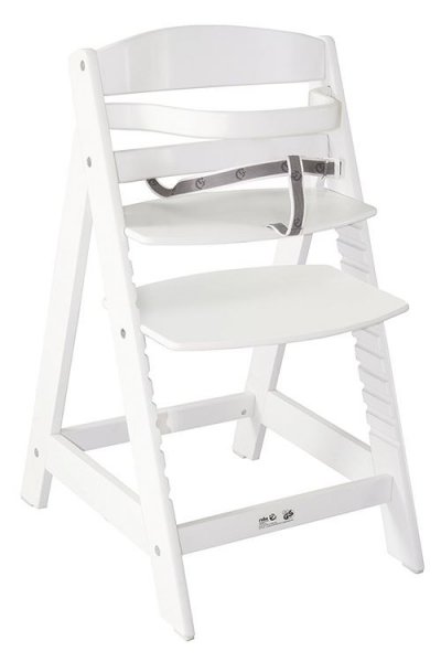 ROBA Chaise haute &eacute;volutive collection 'Sit Up III'  - Laqu&eacute;e en blanc