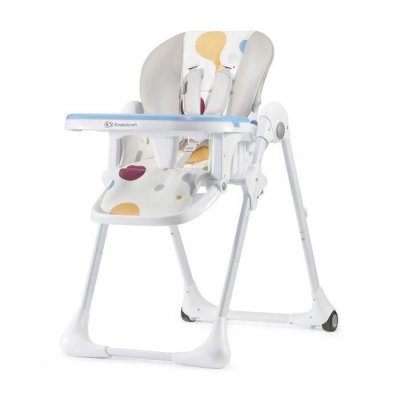 KINDERKRAFT Chaise Haute  Yummy - Multicolore