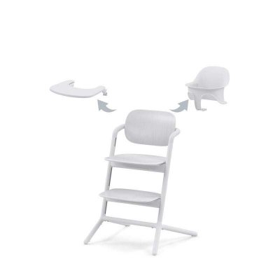 CYBEX Chaise haute LEMO 3en1 SET All White -  - Blanc
