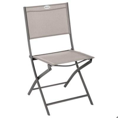 HESPERIDE Chaise pliante Modula  noisette/taupe tonka