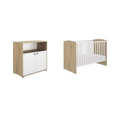 GALIPETTE Chambre compl&egrave;te avec lit b&eacute;b&eacute; Arthur - 