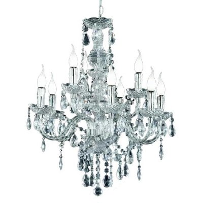 TRIO Chandelier l&uuml;ster chrom&eacute; 9x40w e14