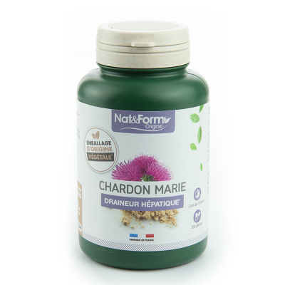 NAT & FORM Chardon marie 200 g&eacute;lules nat et form