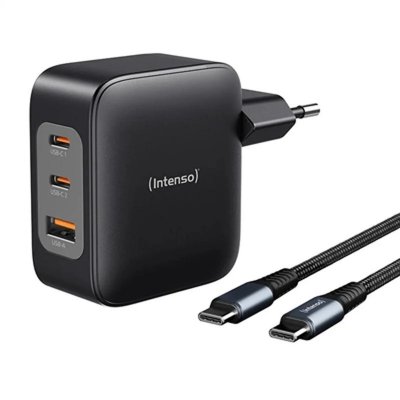 INTENSO Chargeur mural  GaN W100ACC Noir 100 W