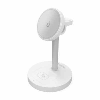 Chargeur sans fil Aisens ASCH-15W3WC065-W Blanc 15 W