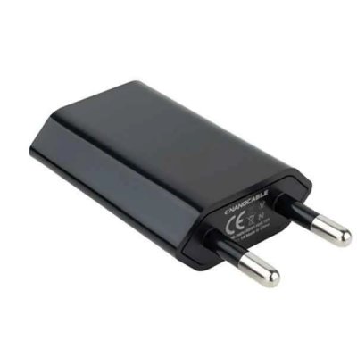 NANOCABLE Chargeur Secteur Mini USB  5V - Couleur Noir