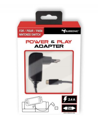 SUBSONIC Chargeur Secteur - Power & Play Adapter