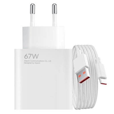 XIAOMI Chargeur  USB 67W + C&acirc;ble USB-C