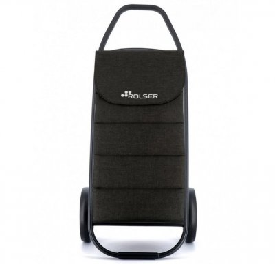 ROLSER Chariot de course  COM Polar Black Tube 2 Grandes Roues - Noir