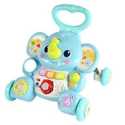 VTECH BABY Chariot de marche interactif Elephanteau Trottino VTech