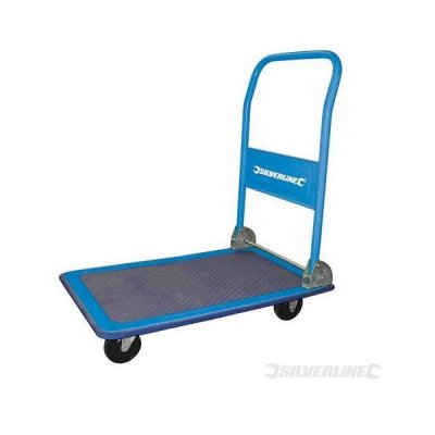SILVERLINE Chariot plateforme pliant, 150 kg, 150 Kg