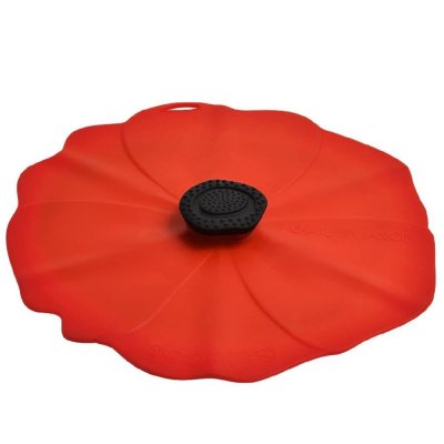 CHARLES VIANCIN &reg; - Couvercle herm&eacute;tique 20 cm rouge Poppy&reg;