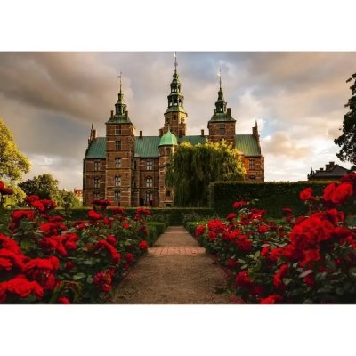 RAVENSBURGER Ch&acirc;teau de Rosenborg - Danemark - Puzzle Highlights - Ch&acirc;teaux