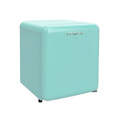 LINARIE Chatel mini r&eacute;frig&eacute;rateur cube vintage  lk48mbgreen 46 litres vert