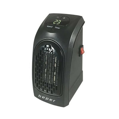BEPER Chauffage &eacute;lectrique de poche  - RL201 Noir