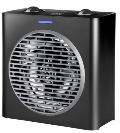 BLACK & DECKER Chauffage soufflant Black et Decker BXSH 2003 E 2000 W Noir 