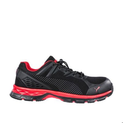 PUMA Chaussure de s&acute;curit&acute; 643890 S1P ESD noir/rouge Taille 39 